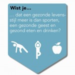 VIDEO: Wist je dat … een gezonde levensstijl meer is dan sporten, een gezonde geest en gezond eten en drinken?