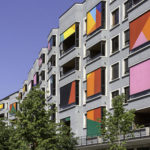 Case Study: student accommodation in Zurich as a moving artwork with external screens