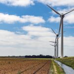 EWT wind turbines fitted with burglar-resistant Renson ventilation louvres