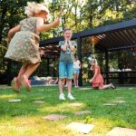 A children’s party in your own garden