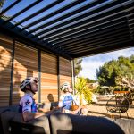 Recharging in utter comfort during your outdoor cycling break