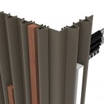Linarte Cone: new conical façade cladding profile